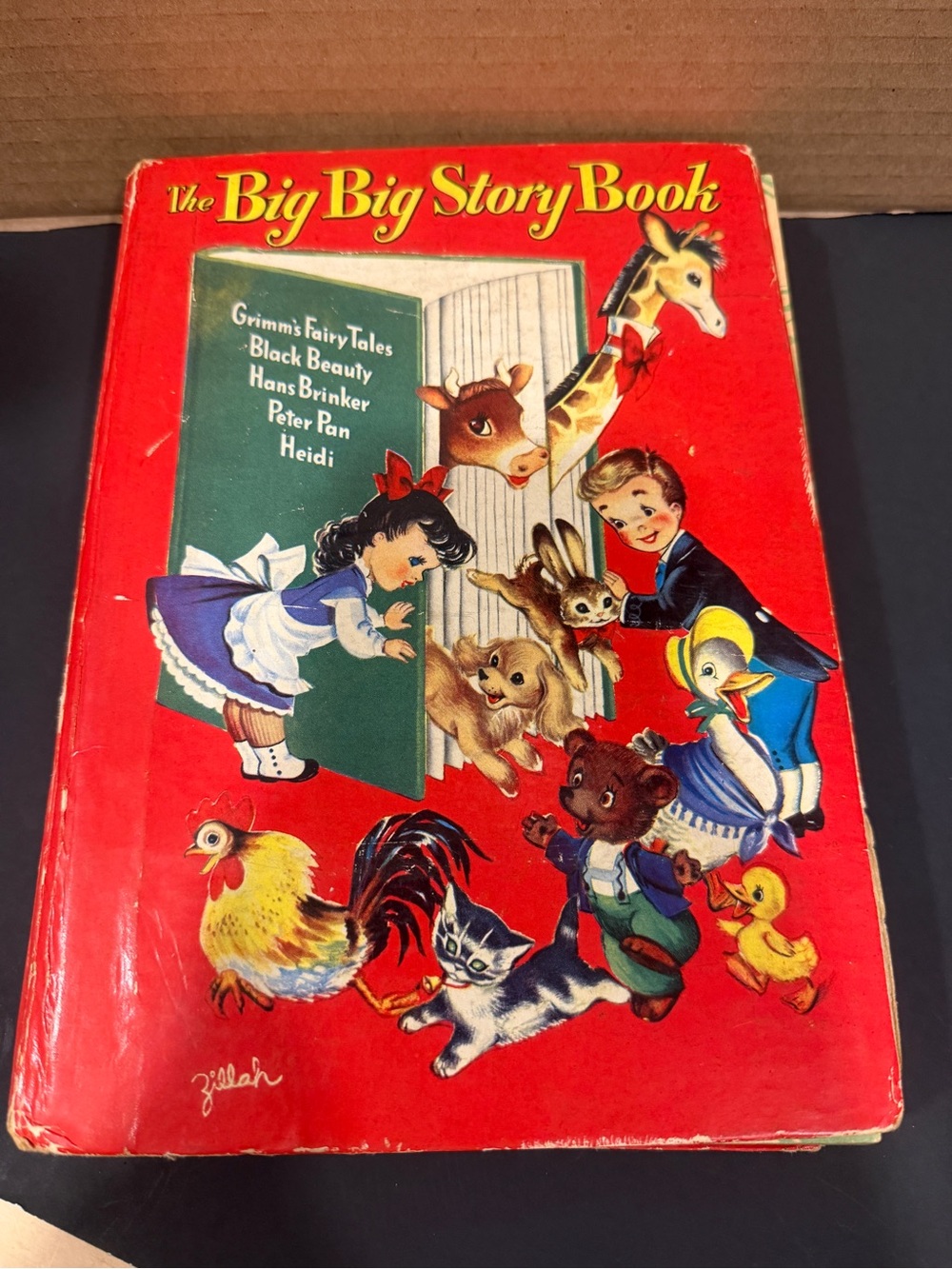 The Big Big Story Book - Red Classic Kids Storybook